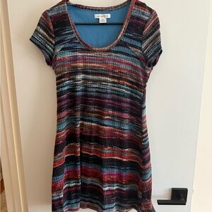 Liz Claiborne Multicolor Striped dress